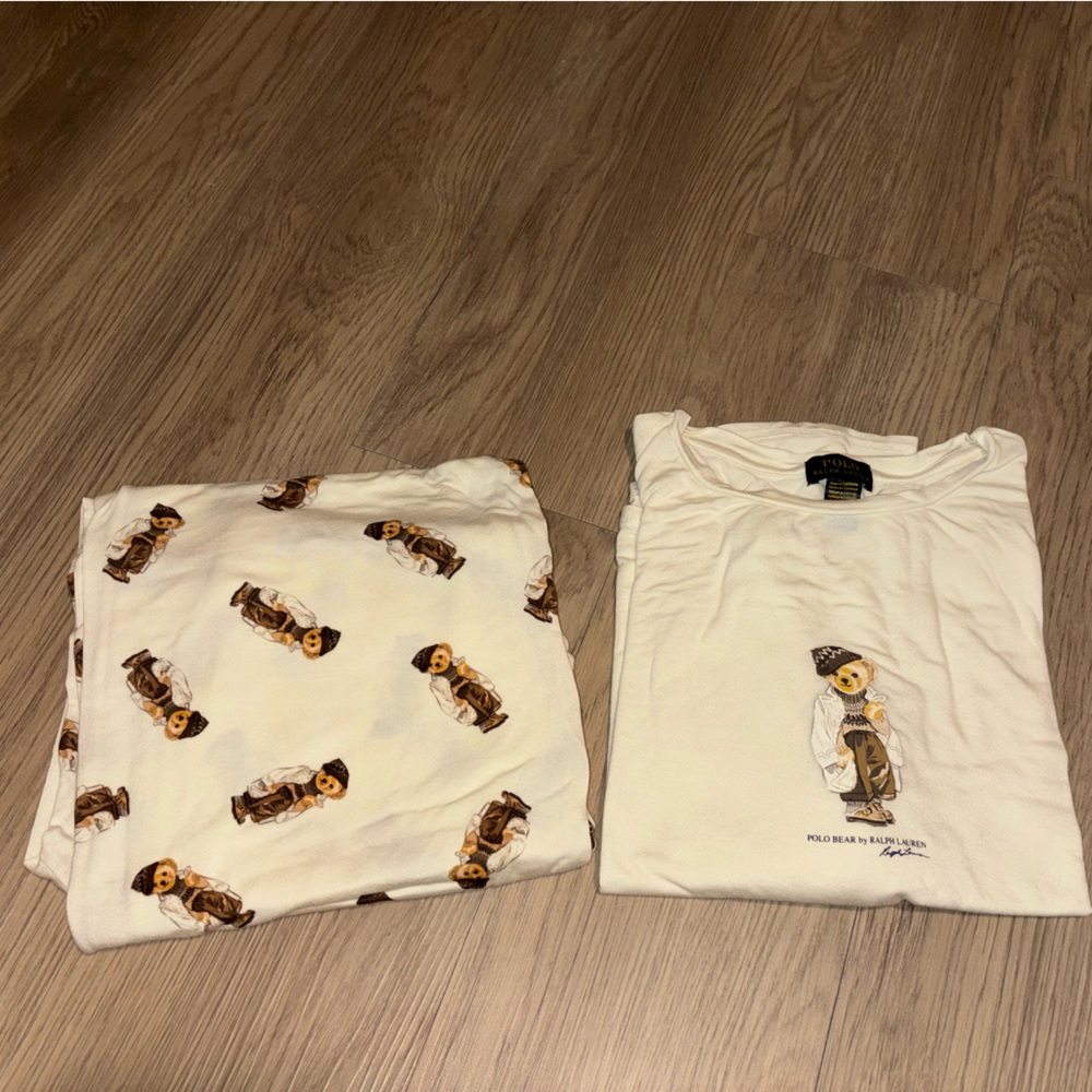 Polo by Ralph Lauren bear pajamas super soft